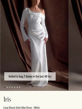 chinese dress ladies Kailey Off-Shoulder Maxi Dress Spangle Blush main image 1